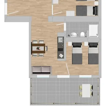 Am1013 - Moderne Monteur Oder Mit Terasse Amberg