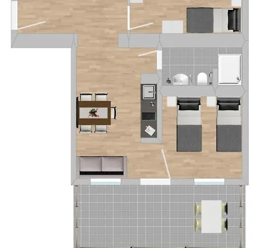 Am1013 - Moderne Monteur Oder Mit Terasse Άμπεργκ